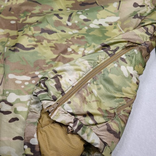 Beyond A5 Jacket Mens L Multicam puffer Camo Insulated Climashield Apex Hooded - Picture 7 of 20