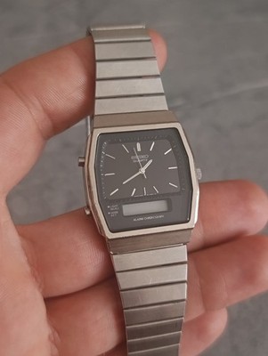 seiko vintage Analogico digitale H601-540A rare watch spare parts