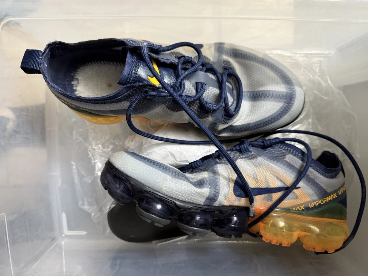 ナイキ メンズ エアベイパーマックス２０１９ Nike Air VaporMax 2019 スニーカー MIDNIGHT NAVY/MIDNIGHT NAVY-LASER ORANGE-OBSIDIAN MIST Nike Air VaporMax 2019 Obsidian Mist for Sale | Authenticity