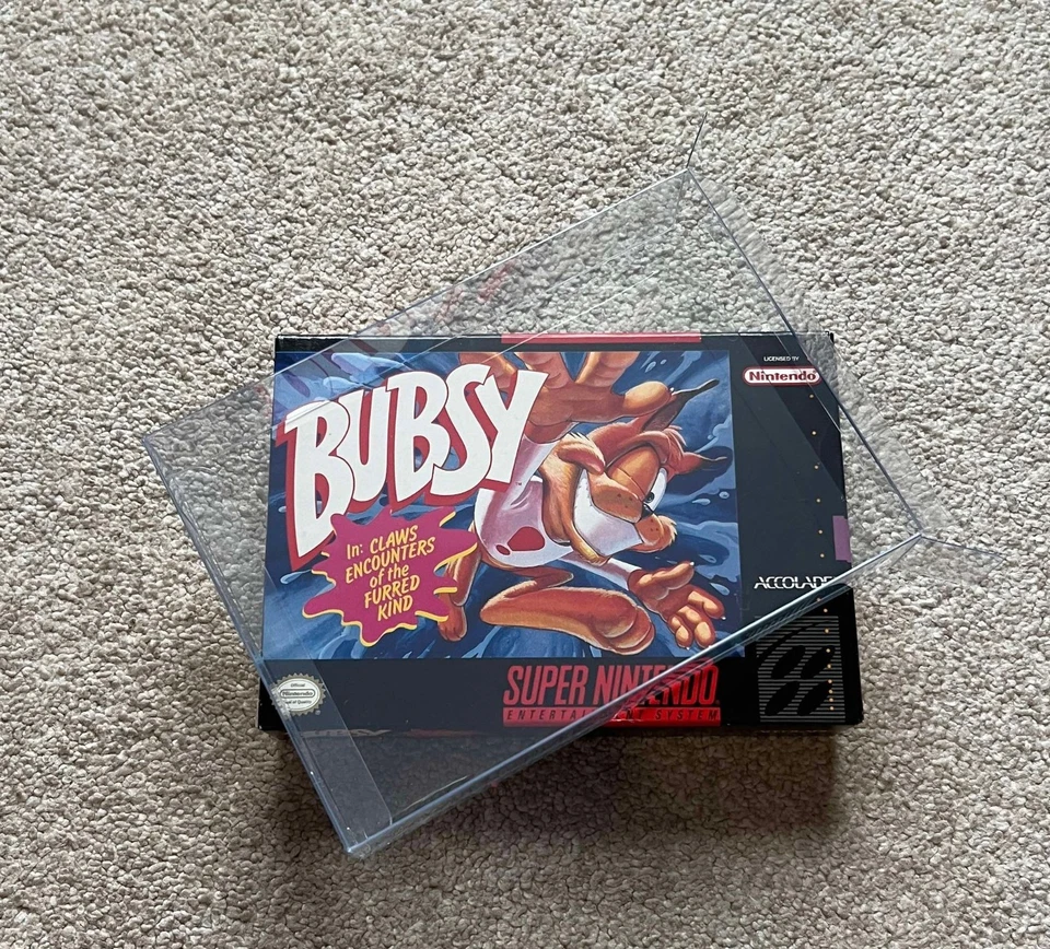 Bubsy - SNES - Super Nintendo - NTSC + Protector - Image 3 of 4