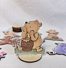 Winnie Bear Wooden Table Centerpieces for Birthday Party/Baby Shower Set of 10