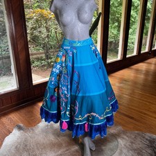 Disney Encanto Mirabel Skirt Fully Embroidered Cosplay Costume Very Heavy Small