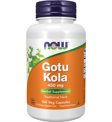 Now Foods Gotu Kola 450mg 100 VCaps