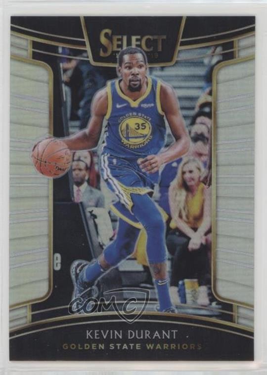 2018-19 Panini Select Concourse Silver Prizm Kevin Durant #31 w8t