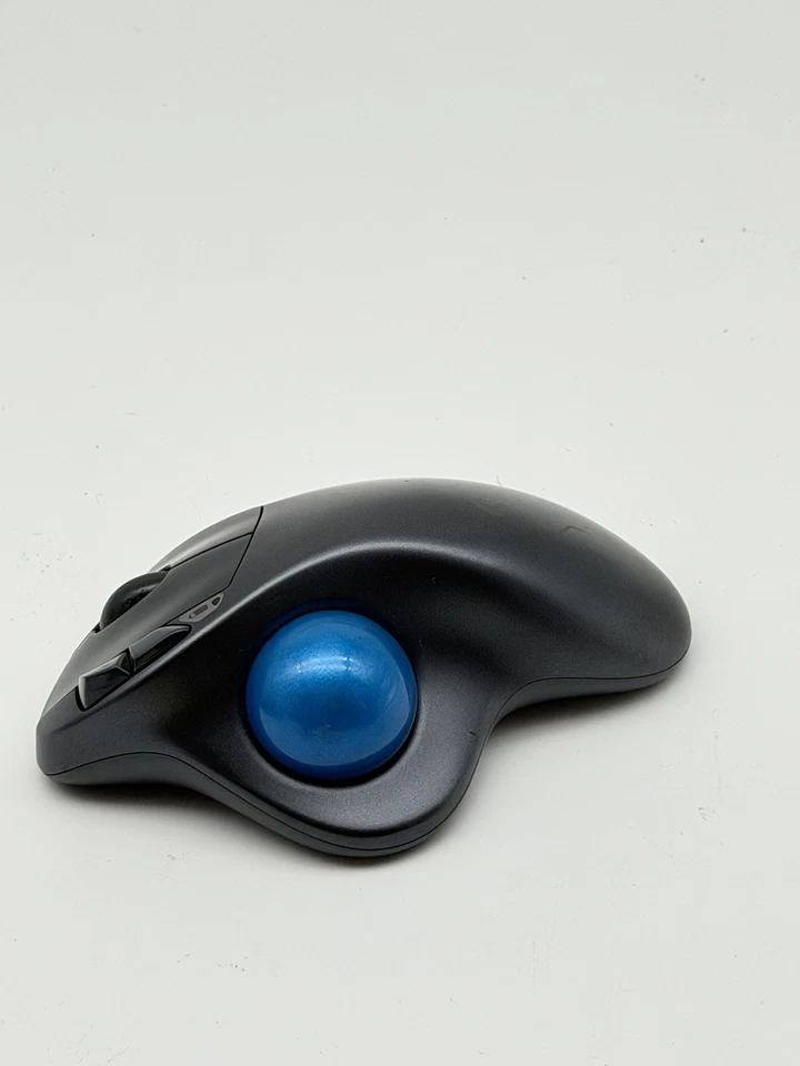 Mouse trackball wireless Logitech M570 - sfera blu - senza dongle - Immagine 2 di 4