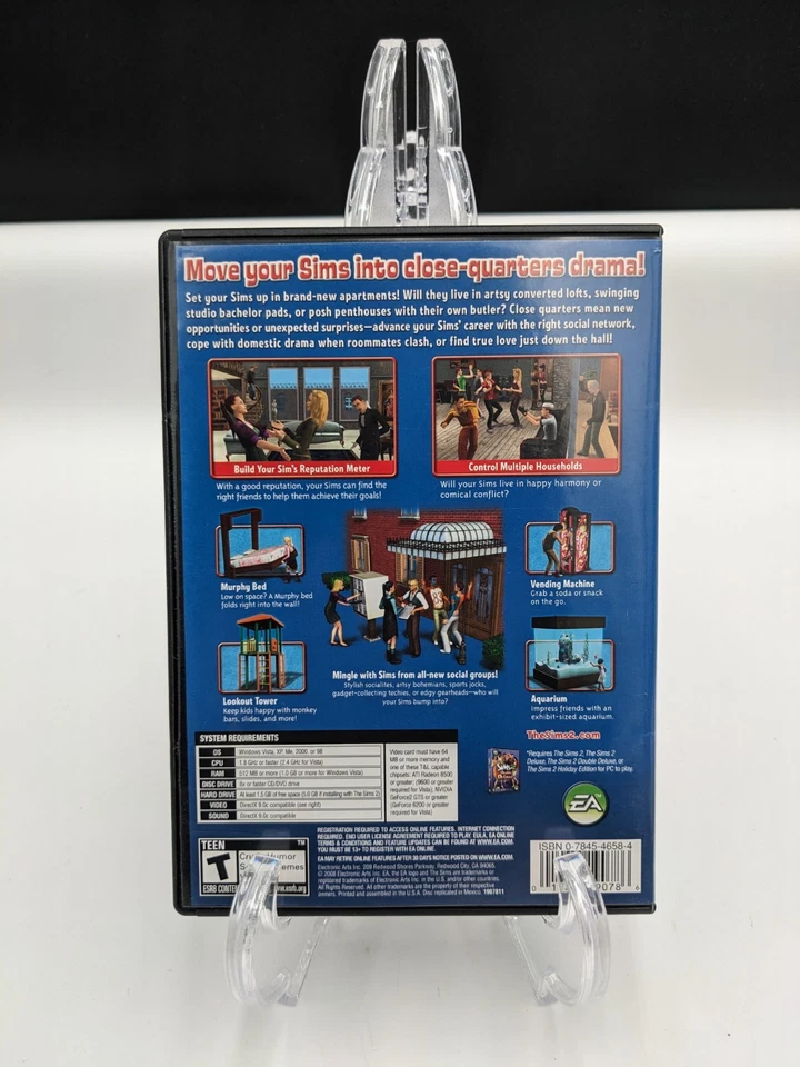 The Sims 2 Apartment Life PC Game Expansion Pack 2008 Complete - Image 3 of 3