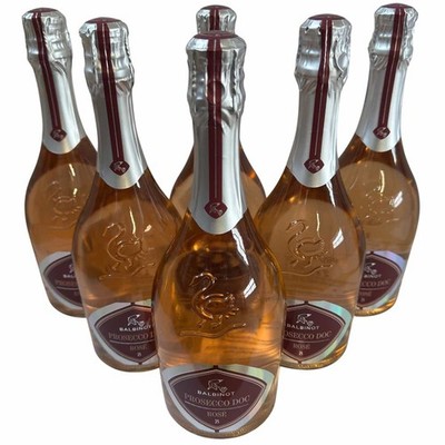 Le Manzane, Prosecco Rosé Millesimato Brut DOC 2024, 6 x 0,75L, Rosé-Schaumwein