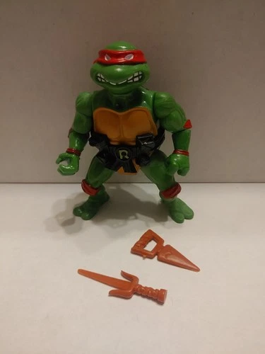 Vintage 1988 Playmates TMNT RAPHAEL Hard Head Ninja Turtles