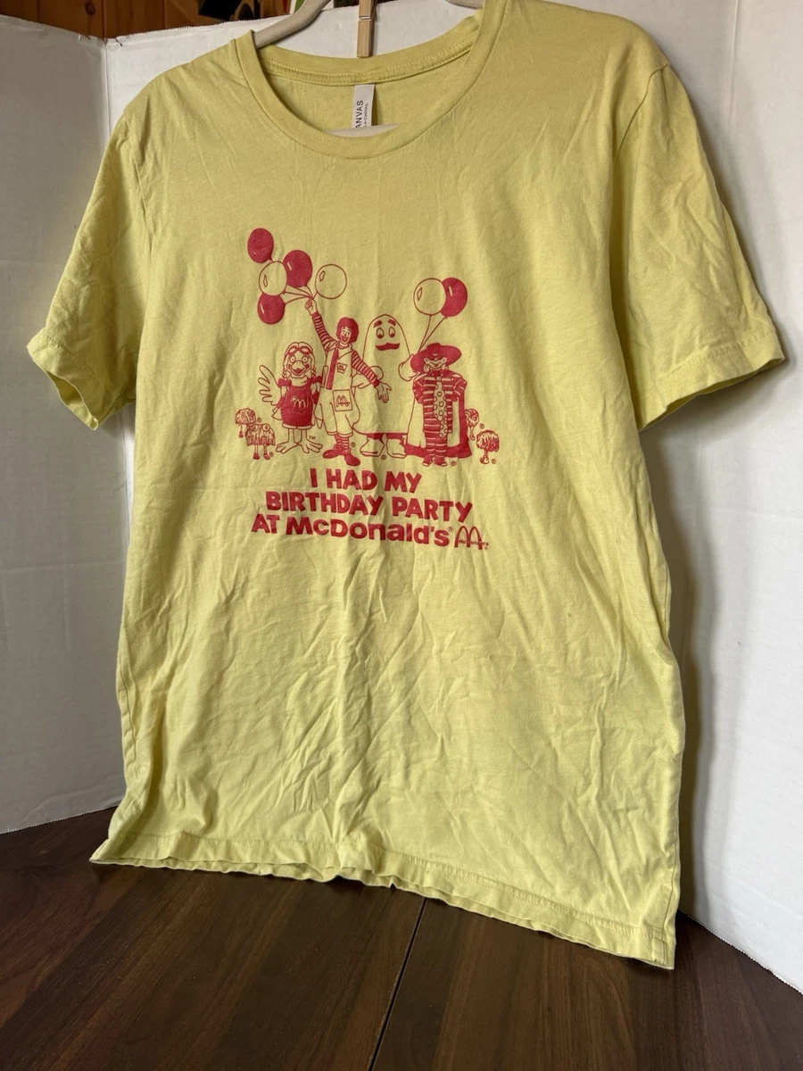 McDonald's Short Sleeve T-Shirts for Men for sale | eBay
