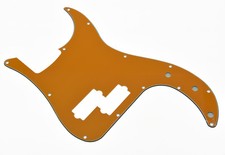 USA Spec Precision Bass P Bass Pickguard Scrach Plate Orange 3 Ply for Fender