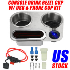 For Pontiac Firebird Camaro Center Console Drink Bezel Usb Phone Cup 1971-1981