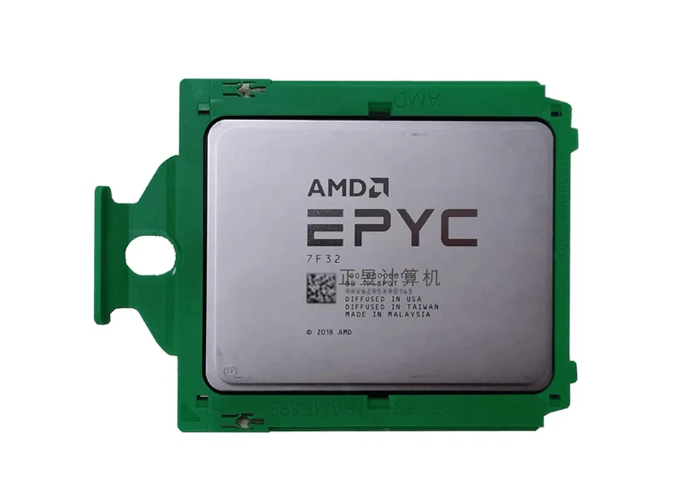 (No lock) AMD Rome epyc 7F32 7F52 7F72 7D12 7K62 CPU processor server - Image 2 of 4