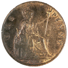 Great Britain 1901 Penny KM#790 #16423