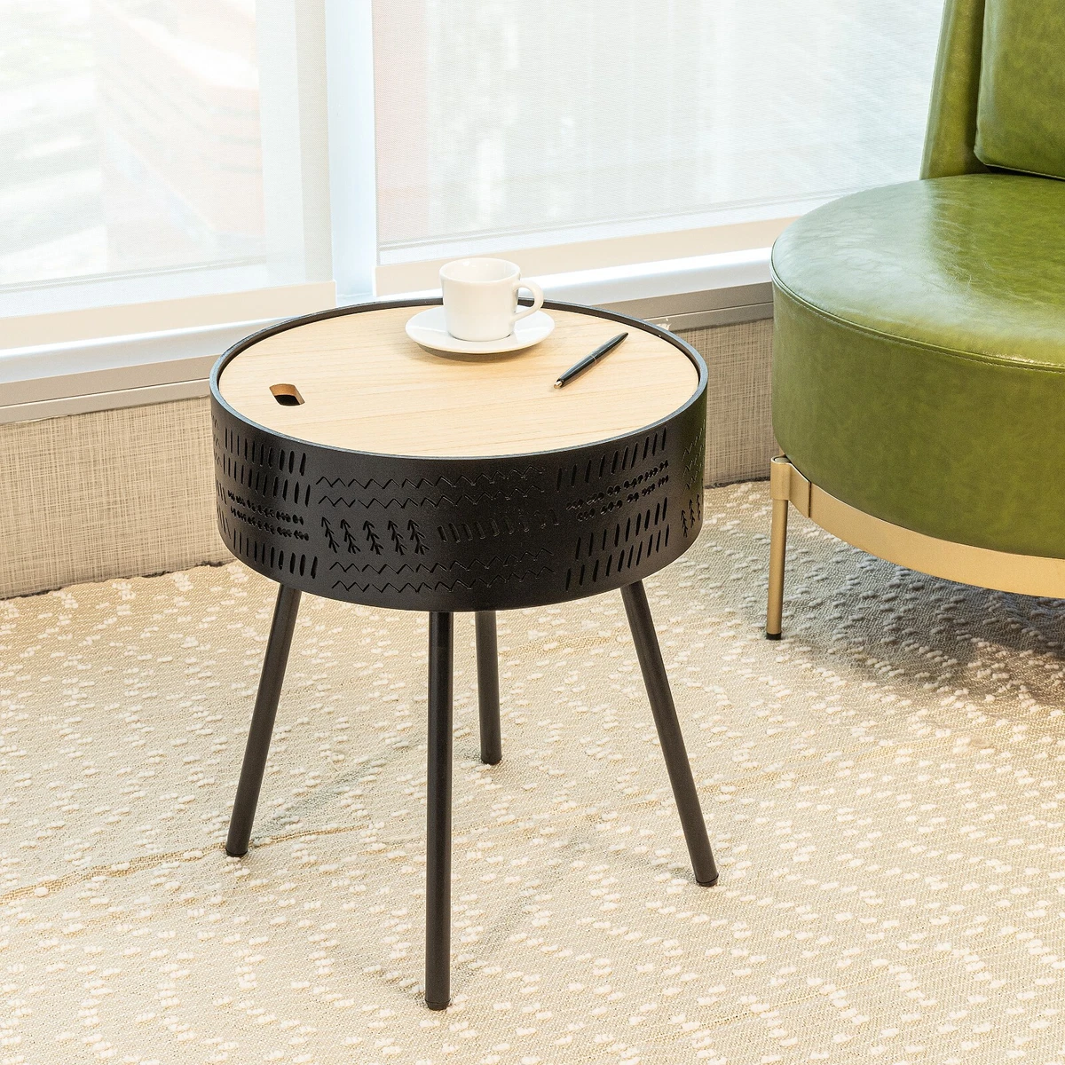Lift top coffee table sale with end tables