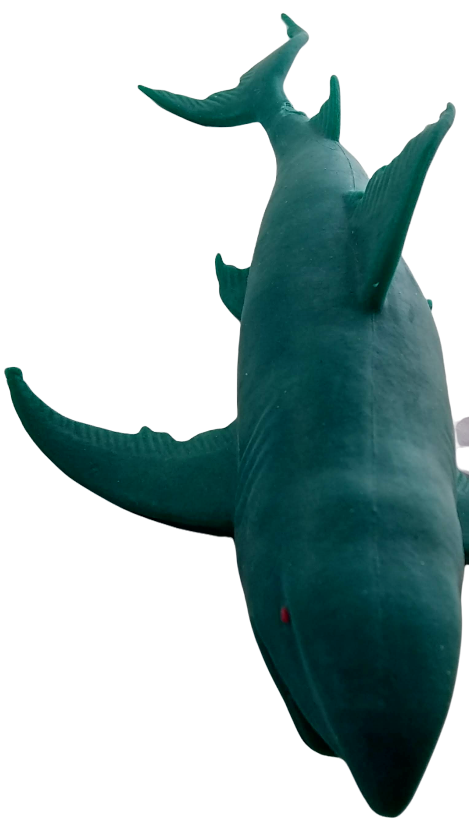 Shark Life Like Imperial Toy Squishy Jaru Creatures Stretchable Ja