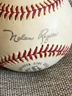 Nolan Ryan Autographed Vintage American League Baseball