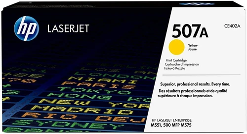 HP 507A Jaune Cartouche de Toner - CE402A