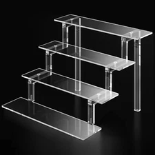 Perfume Organizer Stand, 4 Tier Display Riser Shelf Compatible with Funko Pops A