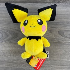 Pokemon Center 2018 Pichu 9-Inch Plush Toy Official Poke