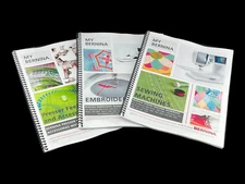 Bernina Mastery Work Book Set Embroidery Sewing, Presser Feet 790 Pro 500 Series