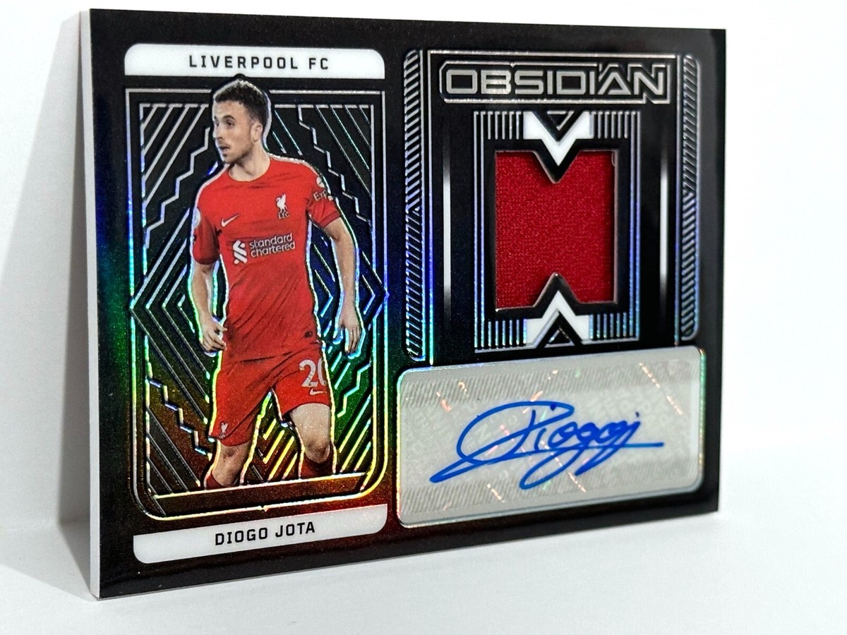 2022-23 Panini Obsidian - Jersey Autographs Diogo Jota #JA