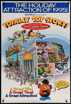 TOY STORY Original One Sheet Fun House Poster | eBay