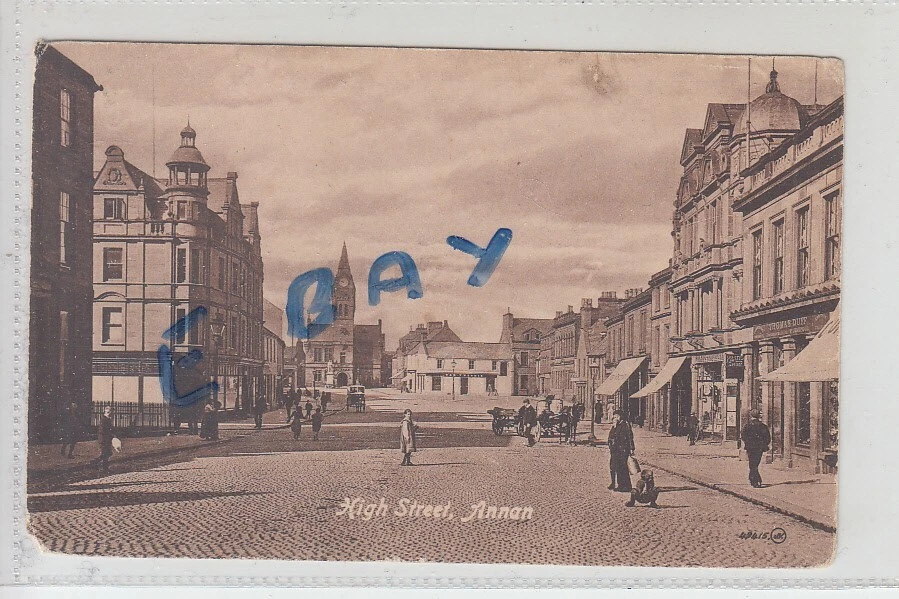 View of High Street, Annan, Dumfries-shire. - Image 1 of 1