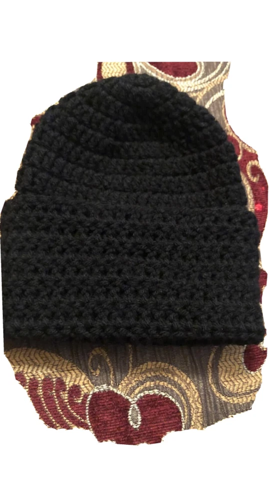 Máscara de esquí de ganchillo a mano pasamontañas Foto 4 de 4