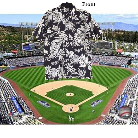 los angeles dodgers hawaiian shirt