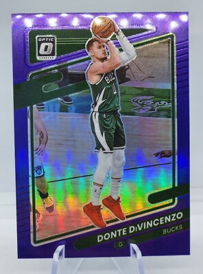 2021-22 Donruss Optic DONTE DIVINCENZO #90 Purple Prizm MINT! eBay