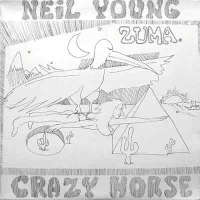 Neil Young & Crazy Horse Zuma TEXTURED SLEEVE Reprise Records Vinyl LP