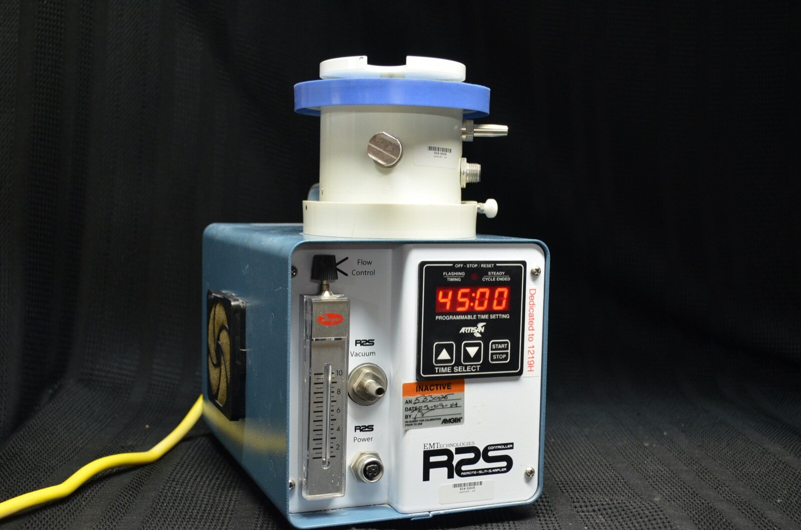 EM Technologies R2S C 002 Microbial Remote Slit Air Sampler em-technologies-r2s-c-002-microbial-remote-slit-air-sampler