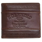 Men's Leather Wallet 6 Credit Card Full Zippered Pocket Vintage Purse