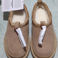 UGG Tasman Crafted Regenerate Suede Slipper Loafer Sand US 4/5 Slip-On