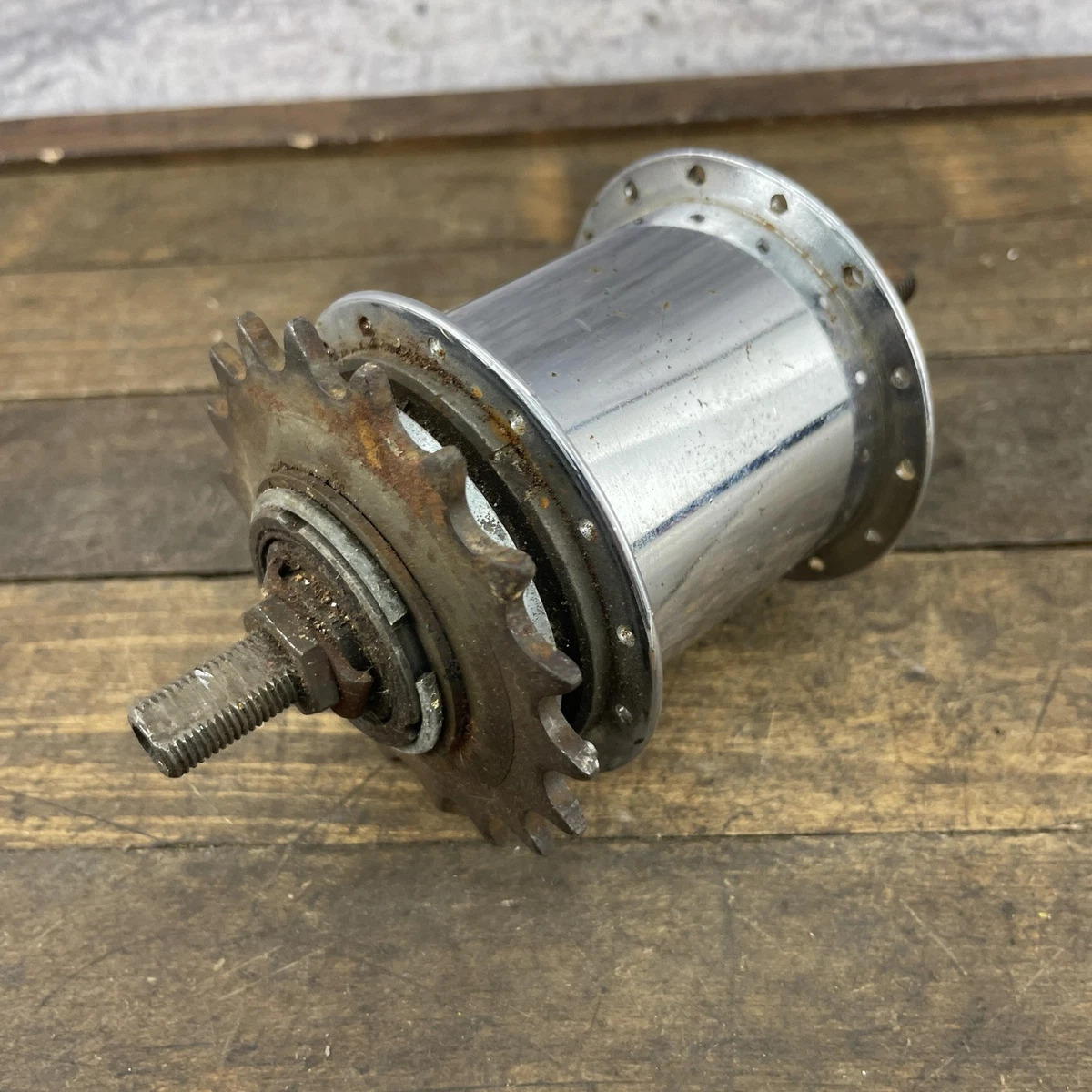 ancien vintage Cache poussière moyeux torpedo Sturmey archer Coaster Brake Hub