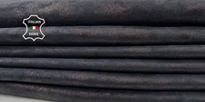 RAISIN PEARLISED DISTRESSED VINTAGE ROUGH Goat Leather 7 skins 40sqf 1.1mm C7150