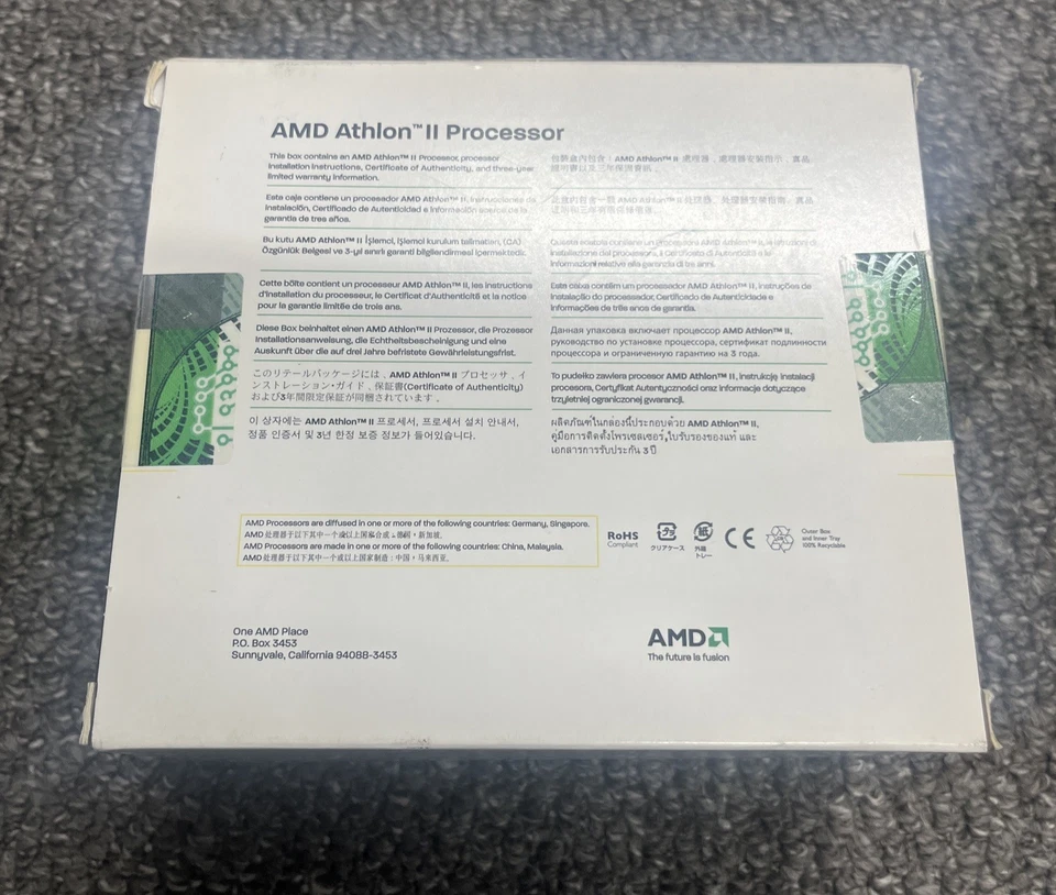 AMD Athlon II X2 processor 2.8 GHz, Dual Core, 2.0 MB Cache - Image 4 of 4