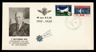 DR WHO 1959 NETHERLANDS FIRST FLIGHT KLM ANIV FDC COMBO R54565