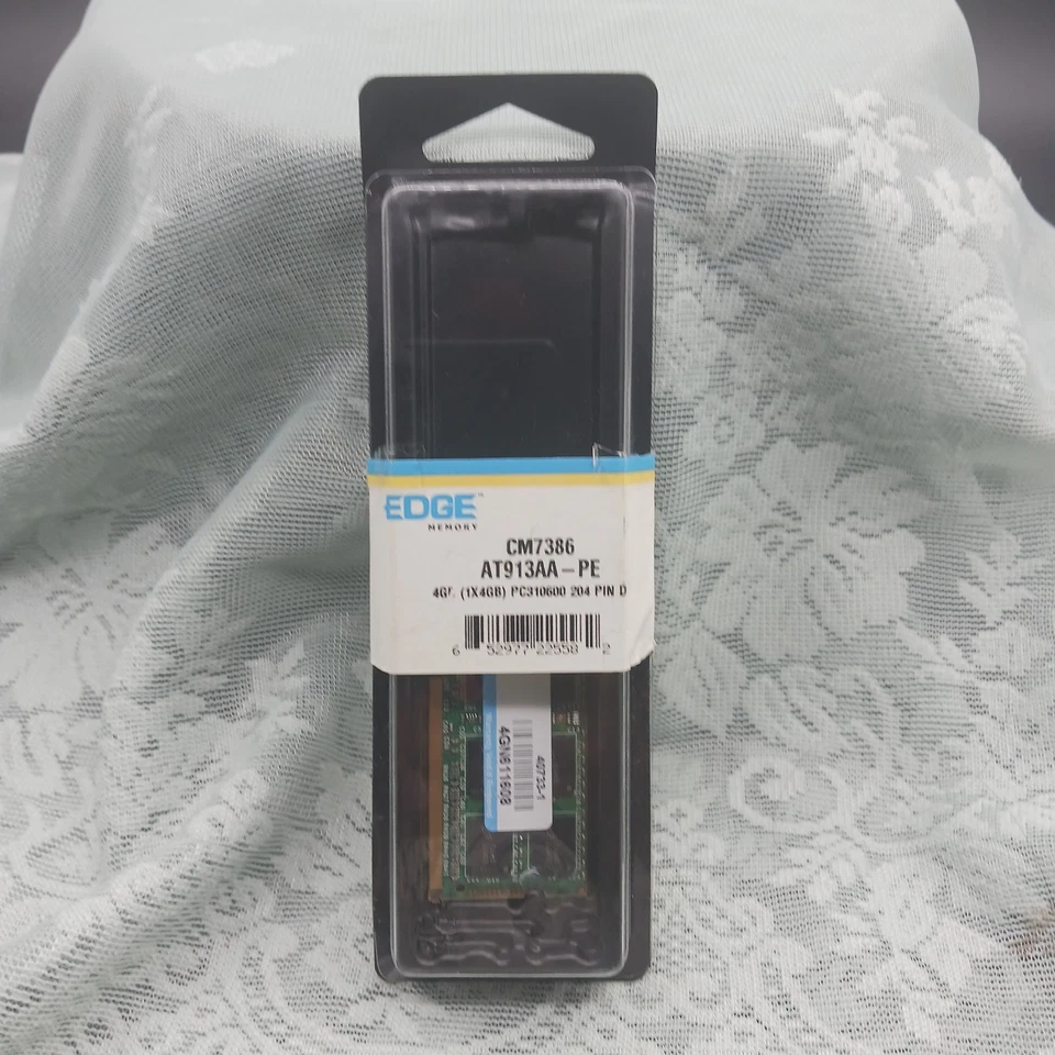 NIP EDGE Memory 1 x 4GB CM7386 AT913AA-PE PC310600 204 PIN D 40733-1 4GN611608 - Image 2 of 3
