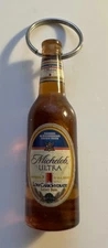 Vintage Michelob Ultra Bottle Keychain With Bottle Opener