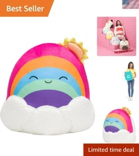 Exclusive 14-Inch Sunshine Rainbow Plush - Perfect for Cuddling & Collecting
