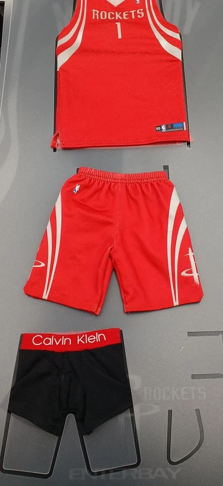 Figura de acción ENTERBAY Tracy McGrady T-MAC escala 1/6 obra maestra real NBA Foto 3 de 4