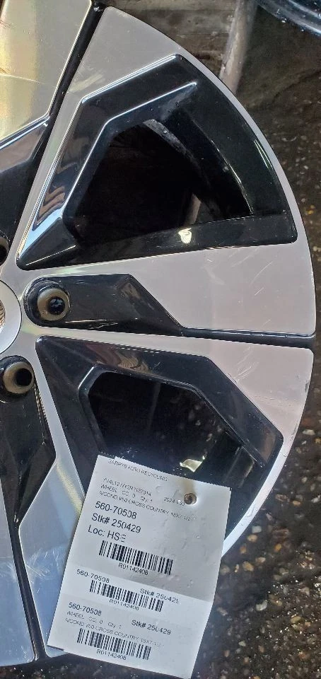 Rim Wheel V60 Cross Country 18x7-1/2 5 Spoke Fits 20-23 VOLVO V60 1142408 Foto 2 de 4