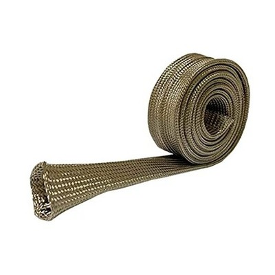 Adjustable Fuel Line Heat Shield 3/4'' IDX10' Basalt fiber Spark Plug Wire Heat 