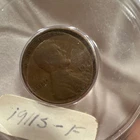 1915 Lincoln Wheat Small Cent BN Copper Philadelphia Mint Circulated