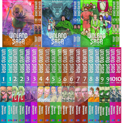 Vinland Saga Manga (Vol. 1-13 Full Set) English Version Comic Books - FAST SHIP