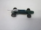 HOT WHEELS REDLINE  BRABHAM REPCO F-1 * TONED DARK GREEN COLOR * DECENT CAR