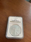 2012 $1 American Silver Eagle NGC MS70 Brown Label