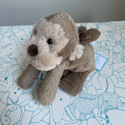 Jellycat Smudge Monkey Tiny NWT Plush + Dust Bag