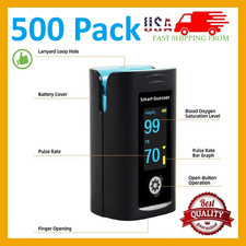 500 Oximeter Pulse Fingertip SpO2 Heart Rate Blood Oxygen Saturation Monitor APP